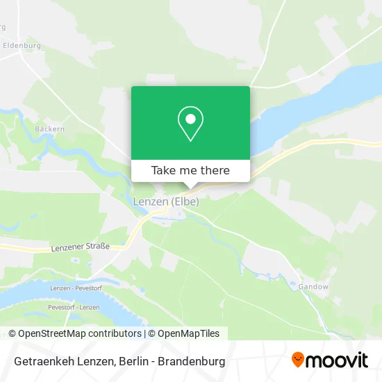 Карта Getraenkeh Lenzen