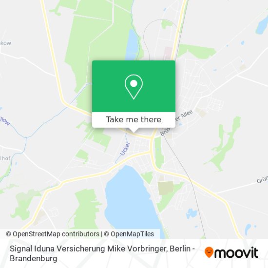 Signal Iduna Versicherung Mike Vorbringer map