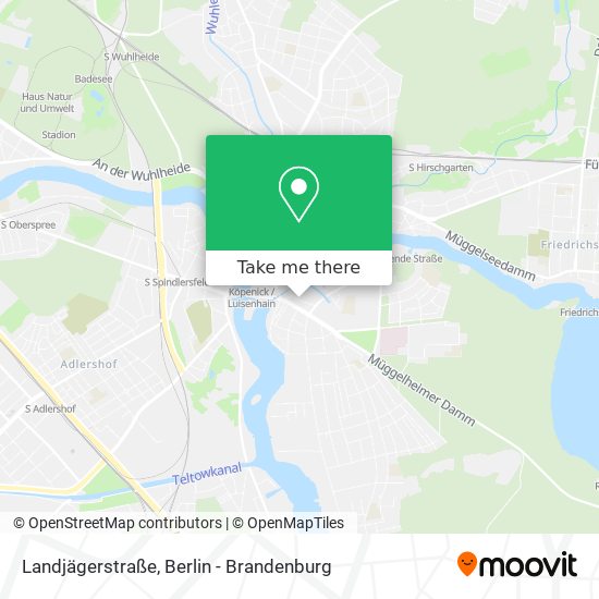 Landjägerstraße map