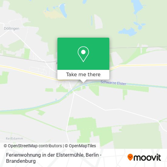 Ferienwohnung in der Elstermühle map