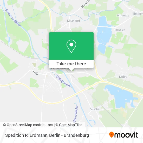 Карта Spedition R. Erdmann