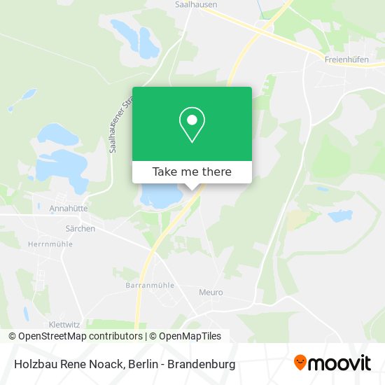Holzbau Rene Noack map
