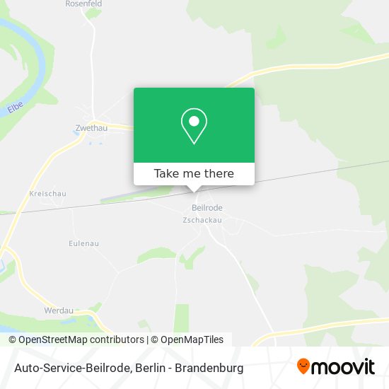 Auto-Service-Beilrode map