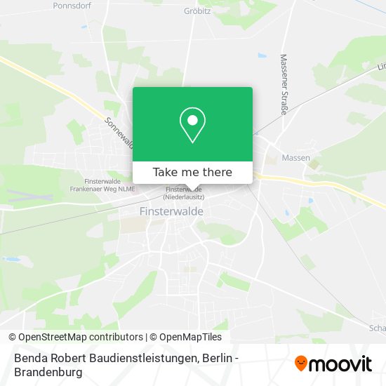 Benda Robert Baudienstleistungen map