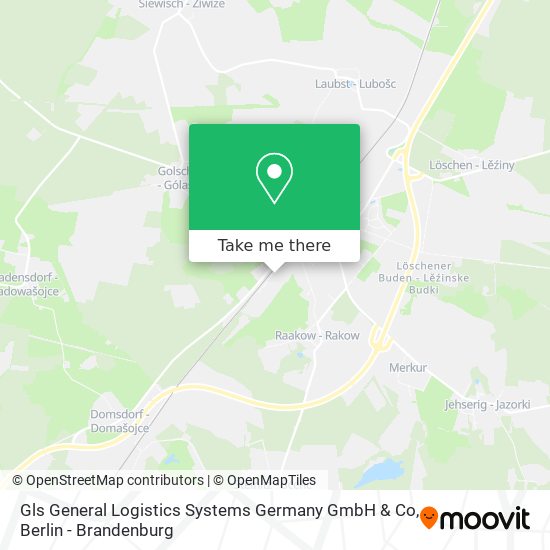 Gls General Logistics Systems Germany GmbH & Co map