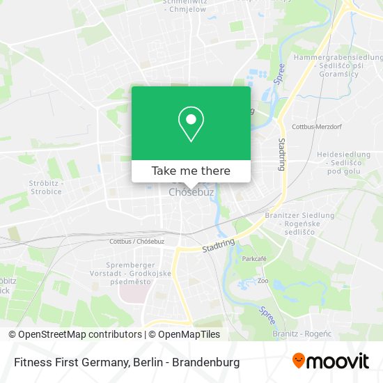 Fitness First Germany map