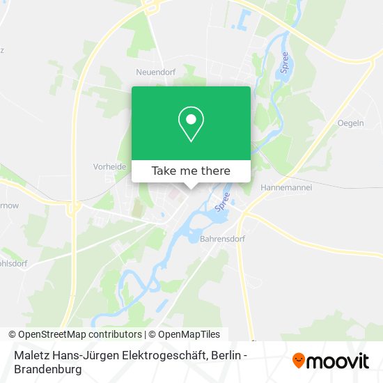 Maletz Hans-Jürgen Elektrogeschäft map