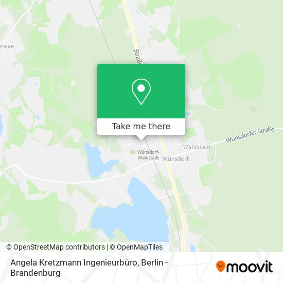 Angela Kretzmann Ingenieurbüro map