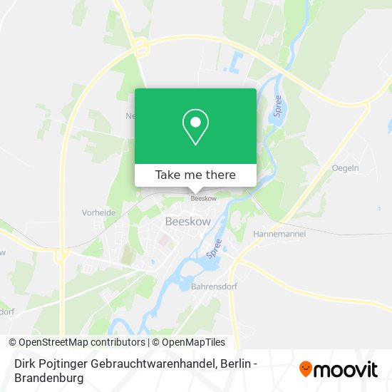 Dirk Pojtinger Gebrauchtwarenhandel map