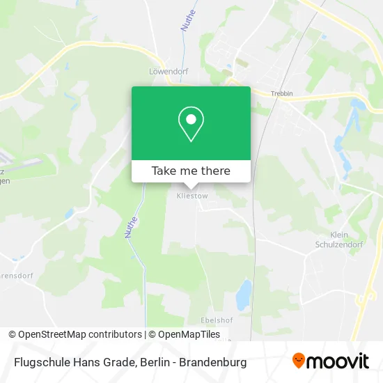 Flugschule Hans Grade map