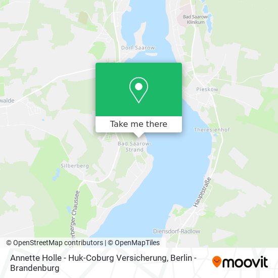 Карта Annette Holle - Huk-Coburg Versicherung