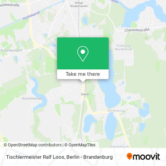 Карта Tischlermeister Ralf Loos