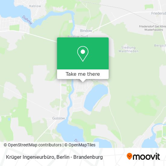 Карта Krüger Ingenieurbüro