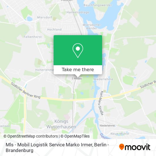 Mls - Mobil Logistik Service Marko Irmer map