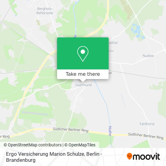Ergo Versicherung Marion Schulze map