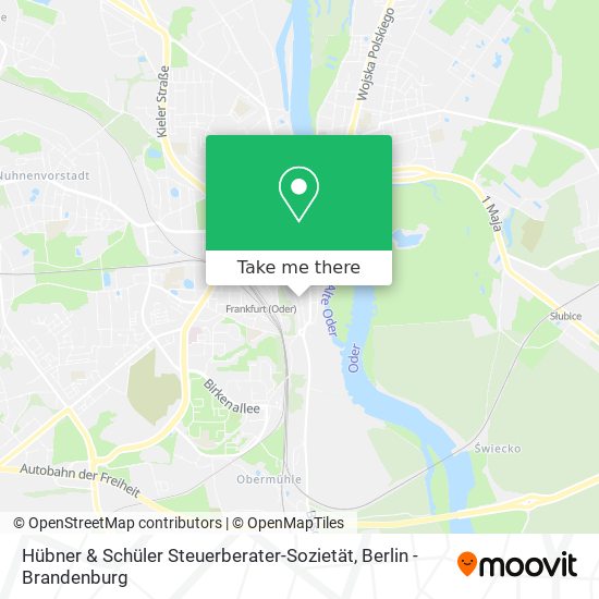 Hübner & Schüler Steuerberater-Sozietät map