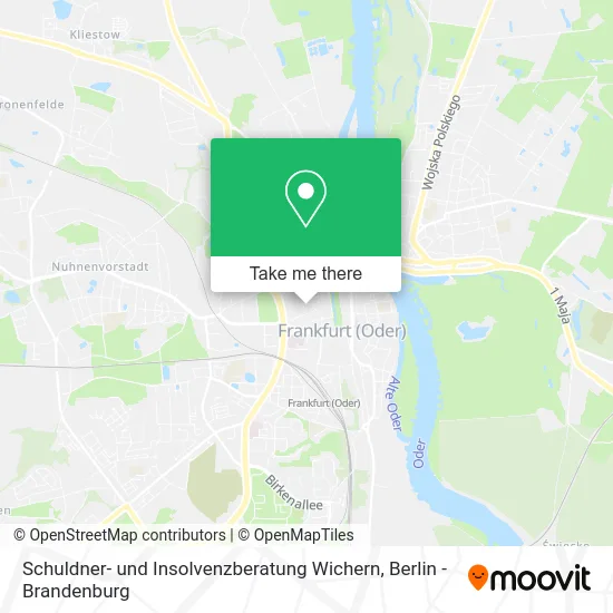 Карта Schuldner- und Insolvenzberatung Wichern