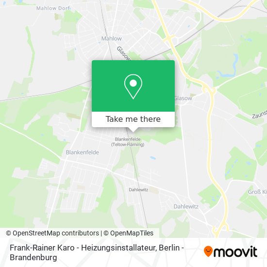 Frank-Rainer Karo - Heizungsinstallateur map