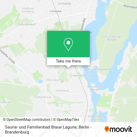 Карта Sauna- und Familienbad Blaue Lagune