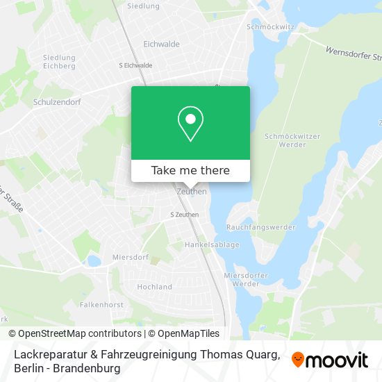 Lackreparatur & Fahrzeugreinigung Thomas Quarg map