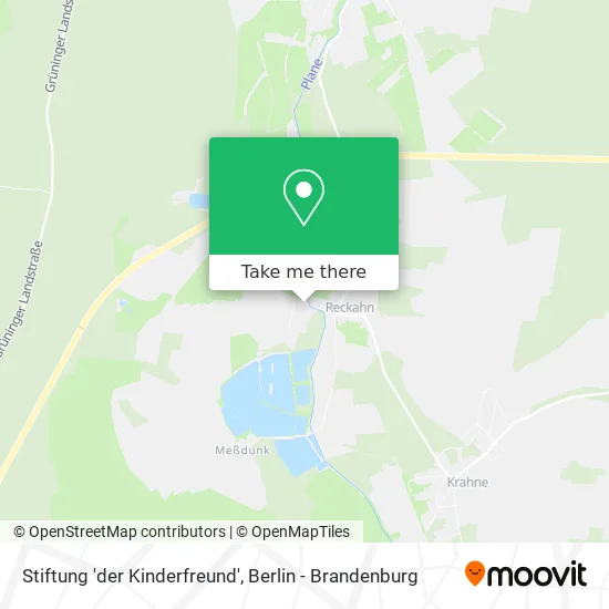 Stiftung 'der Kinderfreund' map