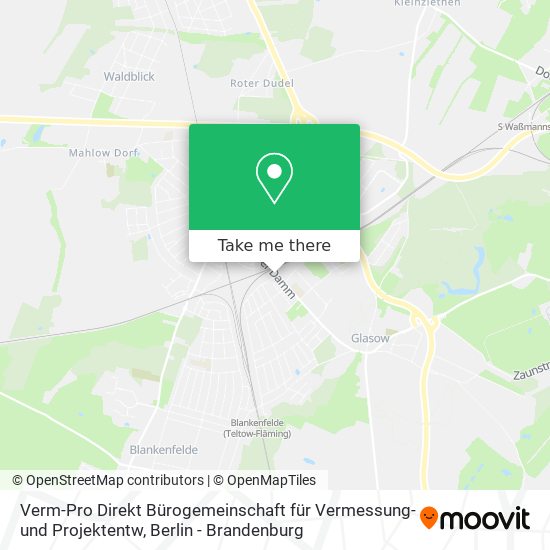 Verm-Pro Direkt Bürogemeinschaft für Vermessung- und Projektentw map