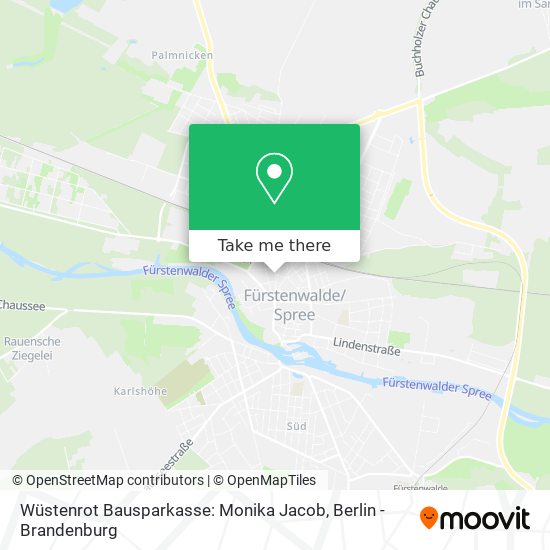 Wüstenrot Bausparkasse: Monika Jacob map