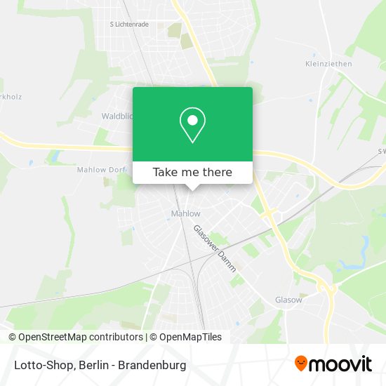 Lotto-Shop map