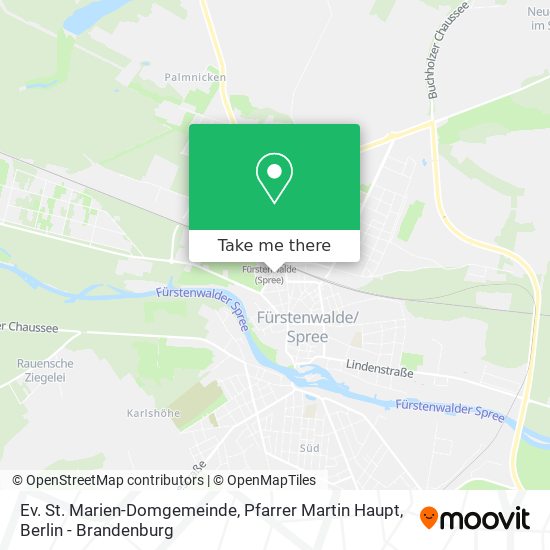 Ev. St. Marien-Domgemeinde, Pfarrer Martin Haupt map