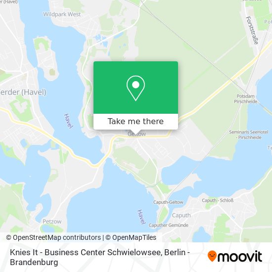Knies It - Business Center Schwielowsee map