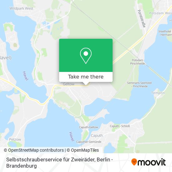 Selbstschrauberservice für Zweiräder map