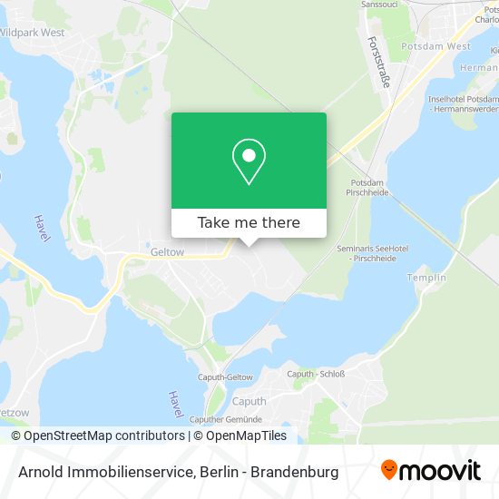 Arnold Immobilienservice map