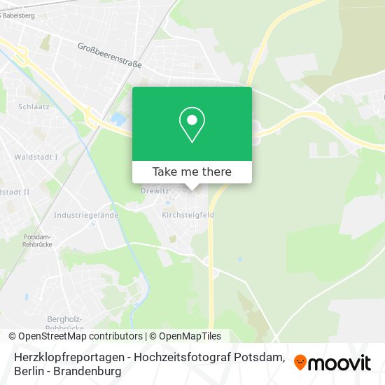 Herzklopfreportagen - Hochzeitsfotograf Potsdam map