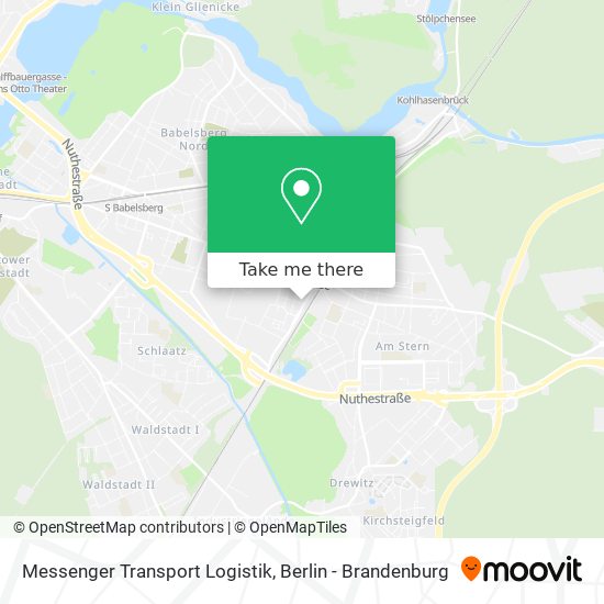 Messenger Transport Logistik map
