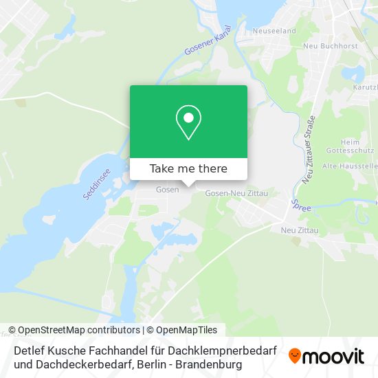 Detlef Kusche Fachhandel für Dachklempnerbedarf und Dachdeckerbedarf map