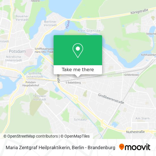 Карта Maria Zentgraf Heilpraktikerin