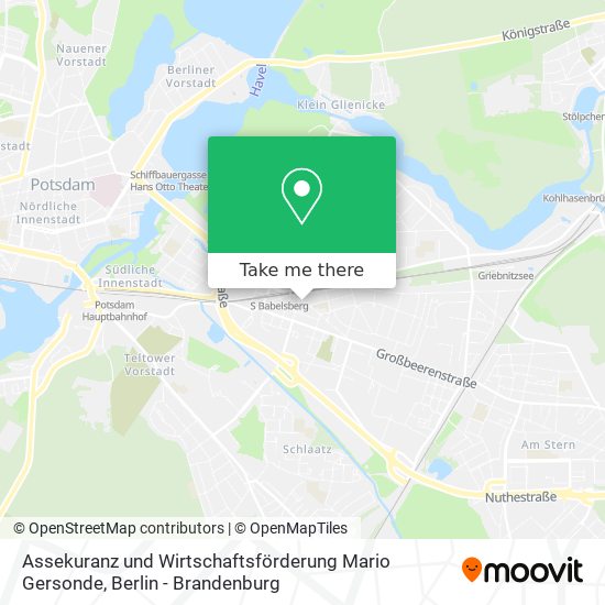 Assekuranz und Wirtschaftsförderung Mario Gersonde map