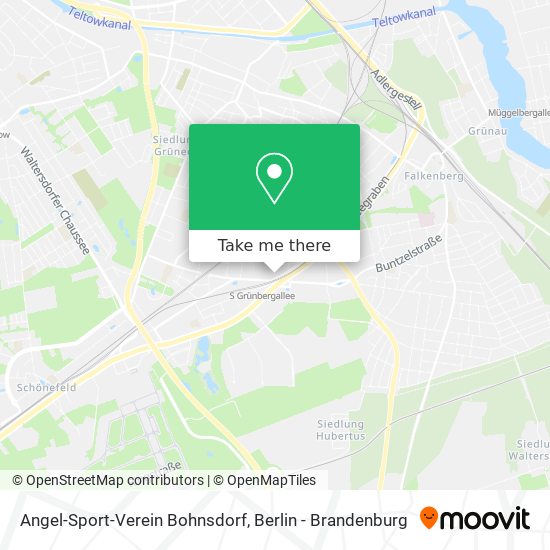 Карта Angel-Sport-Verein Bohnsdorf