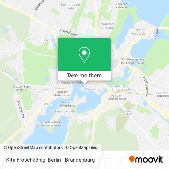 Kita Froschkönig map