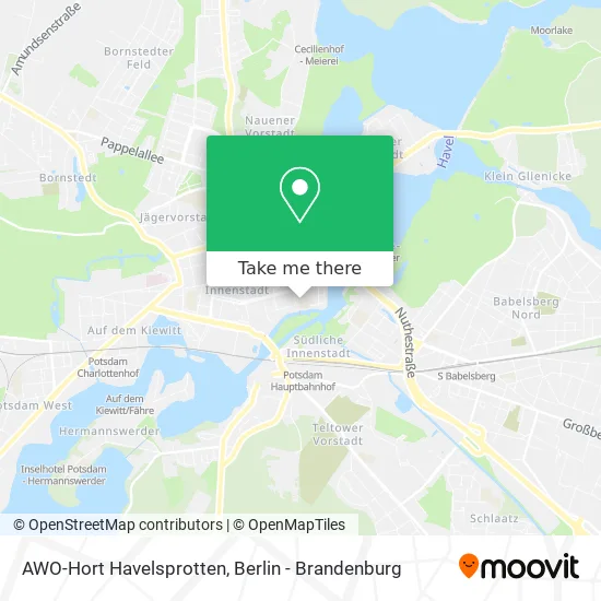 Карта AWO-Hort Havelsprotten
