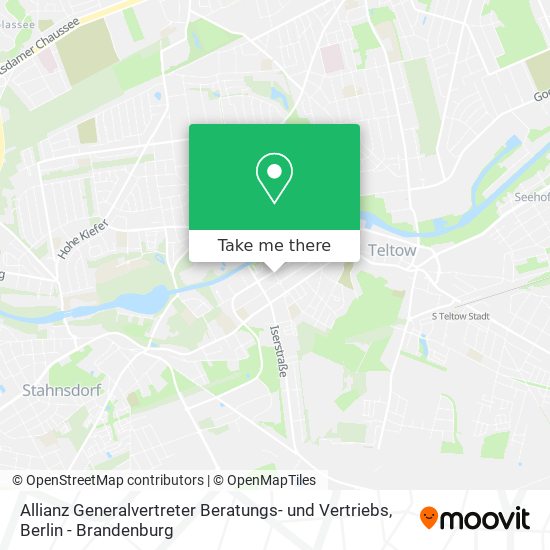 Allianz Generalvertreter Beratungs- und Vertriebs map