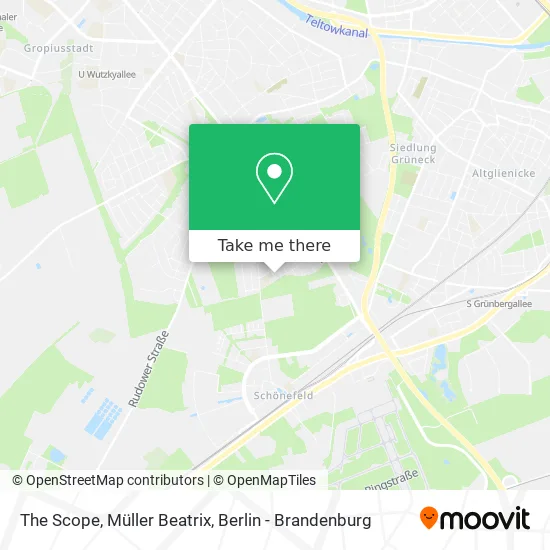 Карта The Scope, Müller Beatrix