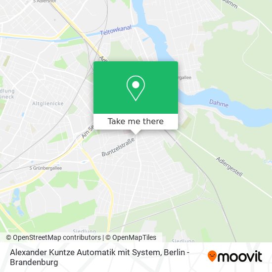 Alexander Kuntze Automatik mit System map
