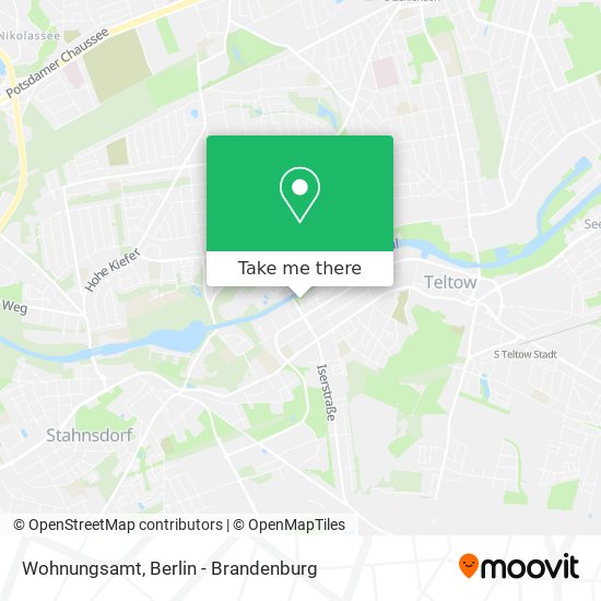 Wohnungsamt map