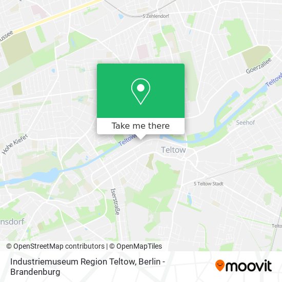 Industriemuseum Region Teltow map