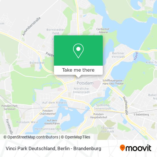 Карта Vinci Park Deutschland