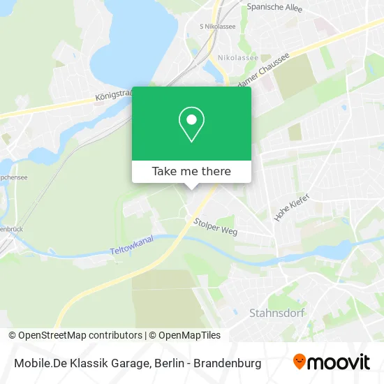 Mobile.De Klassik Garage map