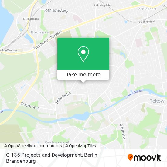 Q 135 Projects and Development map