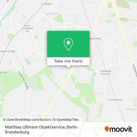 Matthias Ullmann Objektservice map