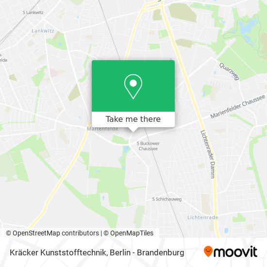 Kräcker Kunststofftechnik map